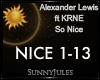 AlexLewis/KRNE - So Nice