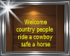 ! country ranch gate