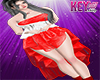 K- RedWhite Dress 2