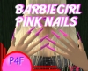 P4F BarbieGirl PinkNails
