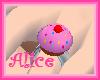 ~A~ Cupcake ring