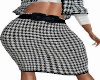 Houndstooth Skirt