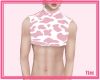 P!nk Cow Crop Top