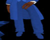 Blue Tuxedo Pants