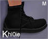 K black school boots