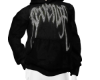 Black revenge hoodie