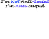 Im Not Anti-Social