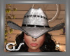 GS White Cowgirl Hat