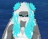 Aqua easter bunny m1