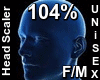 Unisex Head Size 104%