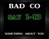 Bad Co.~Something About