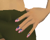 US Flag Nails- Derivable