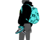 Teal Flucci School Set