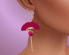 Gold+Pink Earring