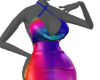 VF chroma colorful dress