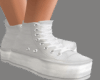 white platform sneakers