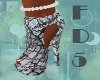 FD5 black lace shoes