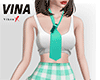 VINA Outfit | Turquoise