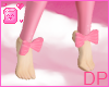 [DP] Feetsie Bows~ Pink2