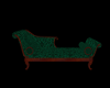 Vintage Green Chaise