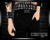 [c] Baggy Black Pants