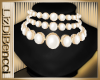 Pearls choker necklace