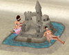 Sand Castle with poses
