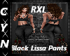 RXL Black Lissa Pants