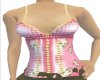 CA Pink Daisey Top only